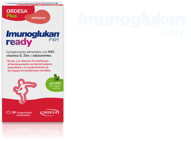 Imunoglukan P4H ready. Tus defensas siempre ready